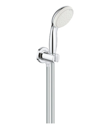 Σετ Σπιράλ-Τηλέφωνο-Στήριγμα GROHE TEMPESTA 100 Chrome