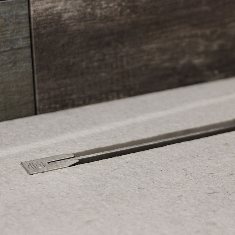 Σιφόνι δαπέδου από ανοξείδωτο ατσάλι Confluo SLIM KARAG